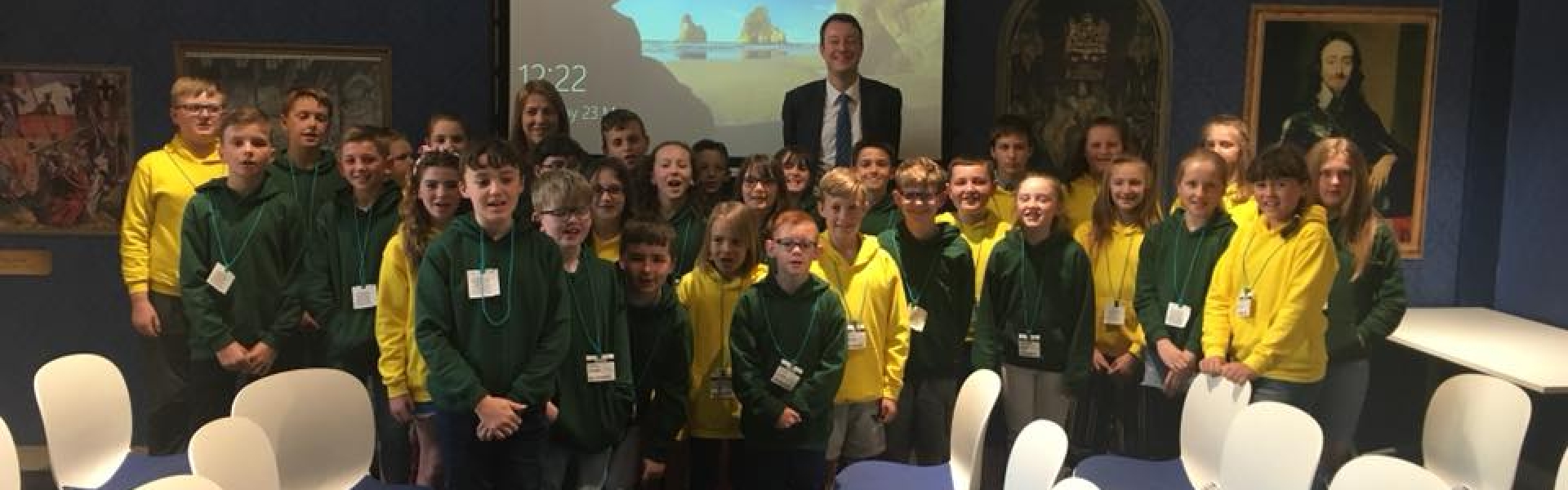 Welcoming local schools to Parliament