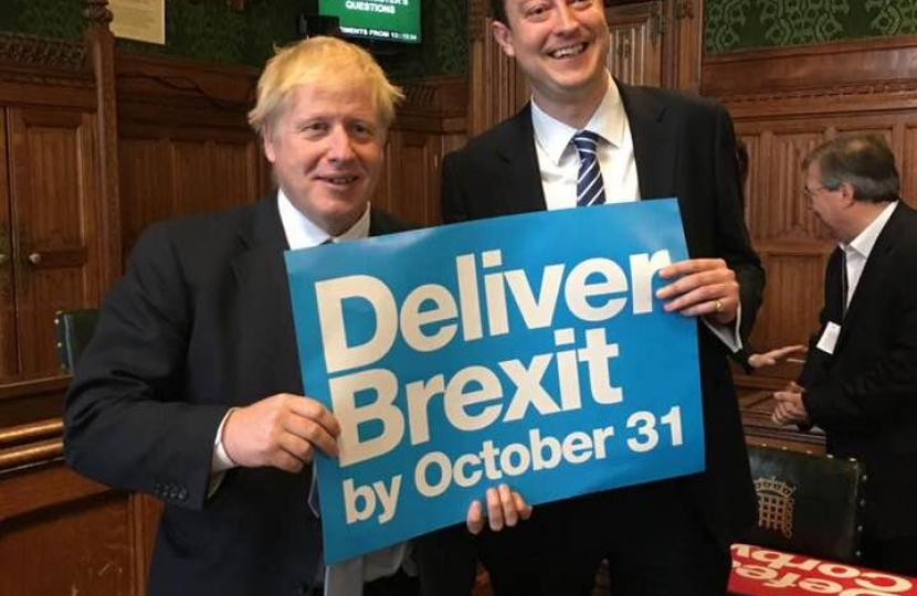Simon and Boris in parliament