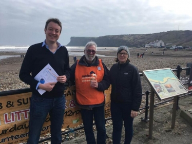 Joining local efforts to protect Saltburn beach
